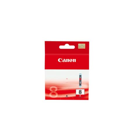 Serbatoio inchiostro CLI-8R Canon rosso 0626B001